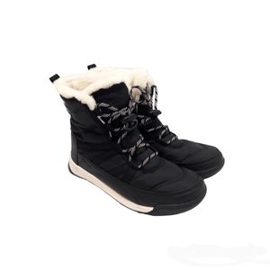 Sorel Kids Black and Cream Winter Boots
